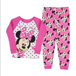 New Disney Minnie Mouse Pajama Set